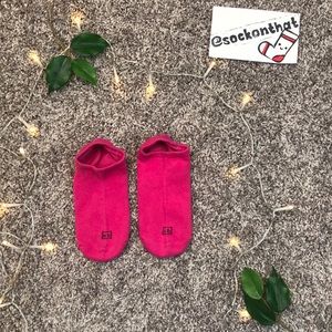 K Bell Pink No Show Sport Socks Women's Girl's Comfy Comfortable Basic